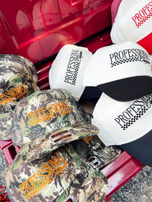 Professional Tailgater - Vintage Trucker Hat by KenzKustomz, Southern lifestyle apparel detail photo 14
