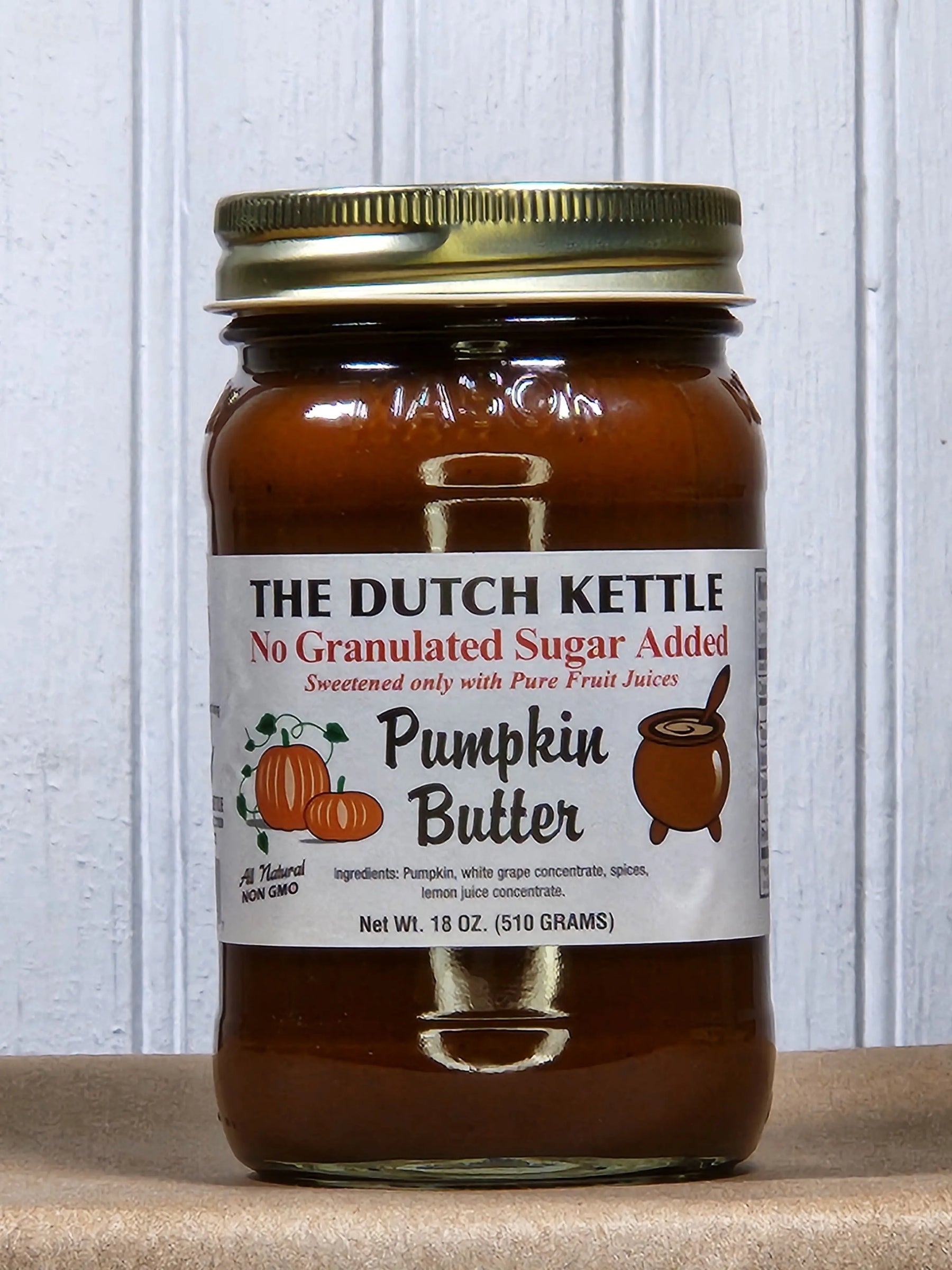 Pumpkin Butter - No Sugar Added by Georgia Peach World, natural skincare main product photo