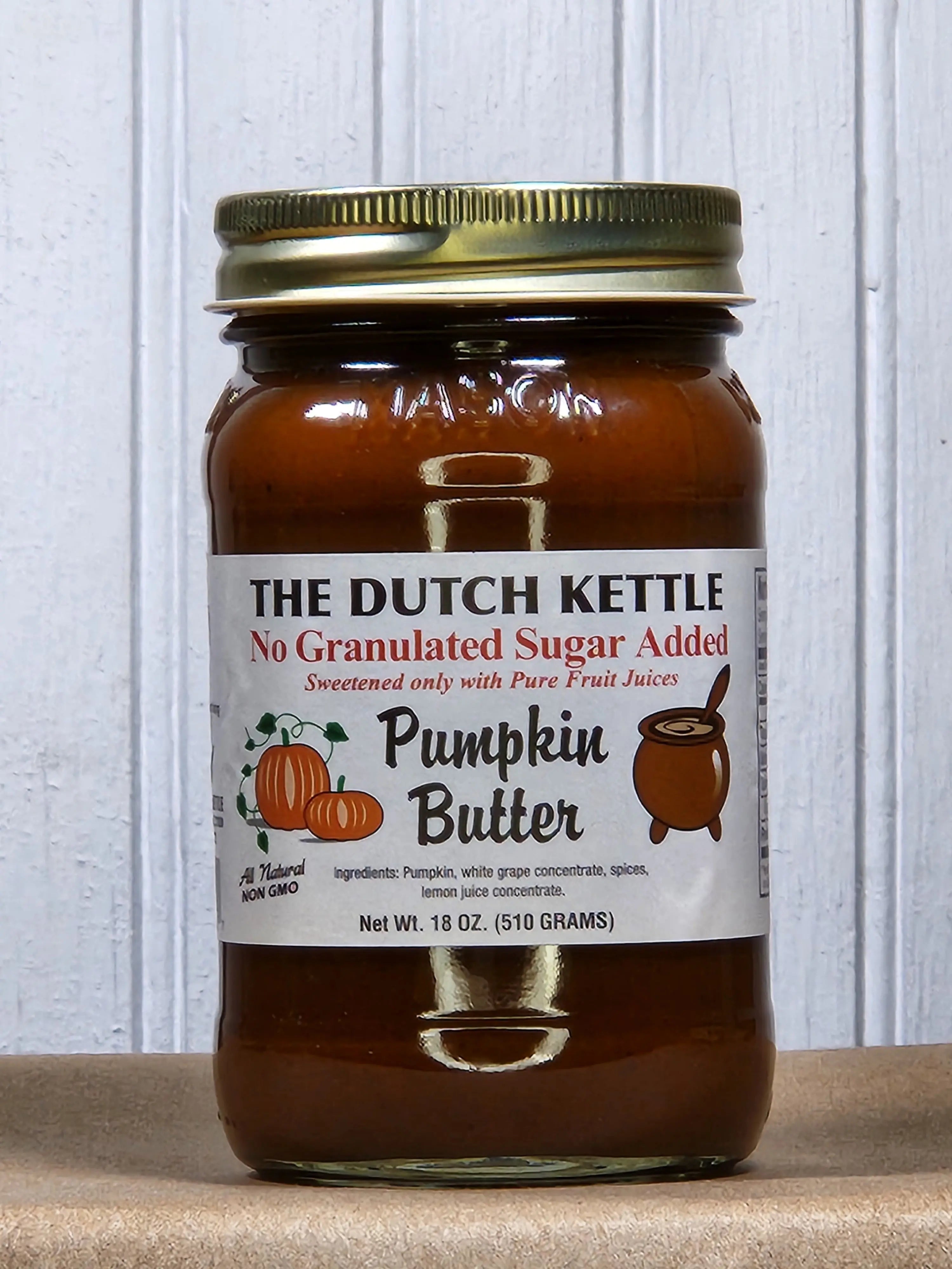 Pumpkin Butter - No Sugar Added by Georgia Peach World, natural skincare main product photo