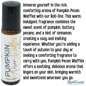 Pumpkin Pecan Waffles™ Roll-On Oil | Cozy Fall Bakery – ResilScents™ by ResilScents, scented candle detail photo 2