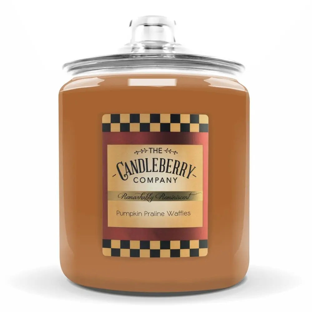 Pumpkin Praline Waffles™, 4 - Wick, Cookie Jar Candle (Collective) by The Candleberry® Candle Company, scented candle main product photo