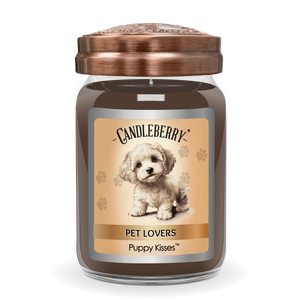 Puppy Kisses™ - Large Jar Candle (Collective) by The Candleberry® Candle Company, scented candle main product photo
