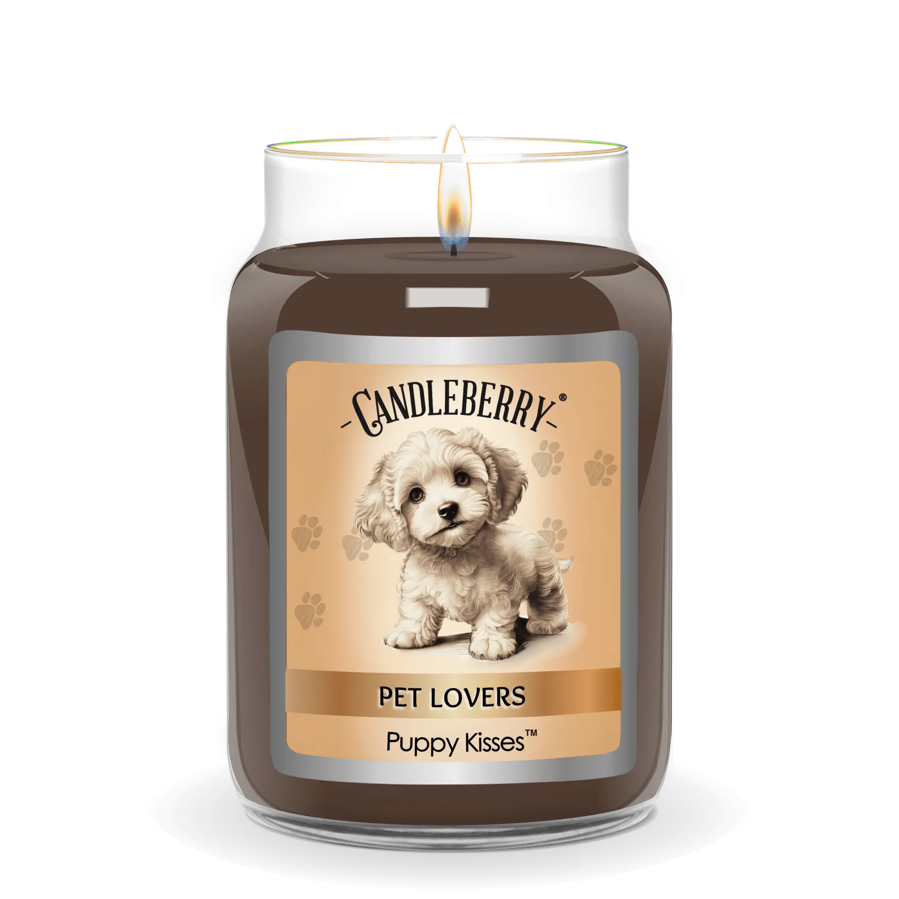 Puppy Kisses™ - Large Jar Candle (Collective) by The Candleberry® Candle Company, scented candle detail photo 2