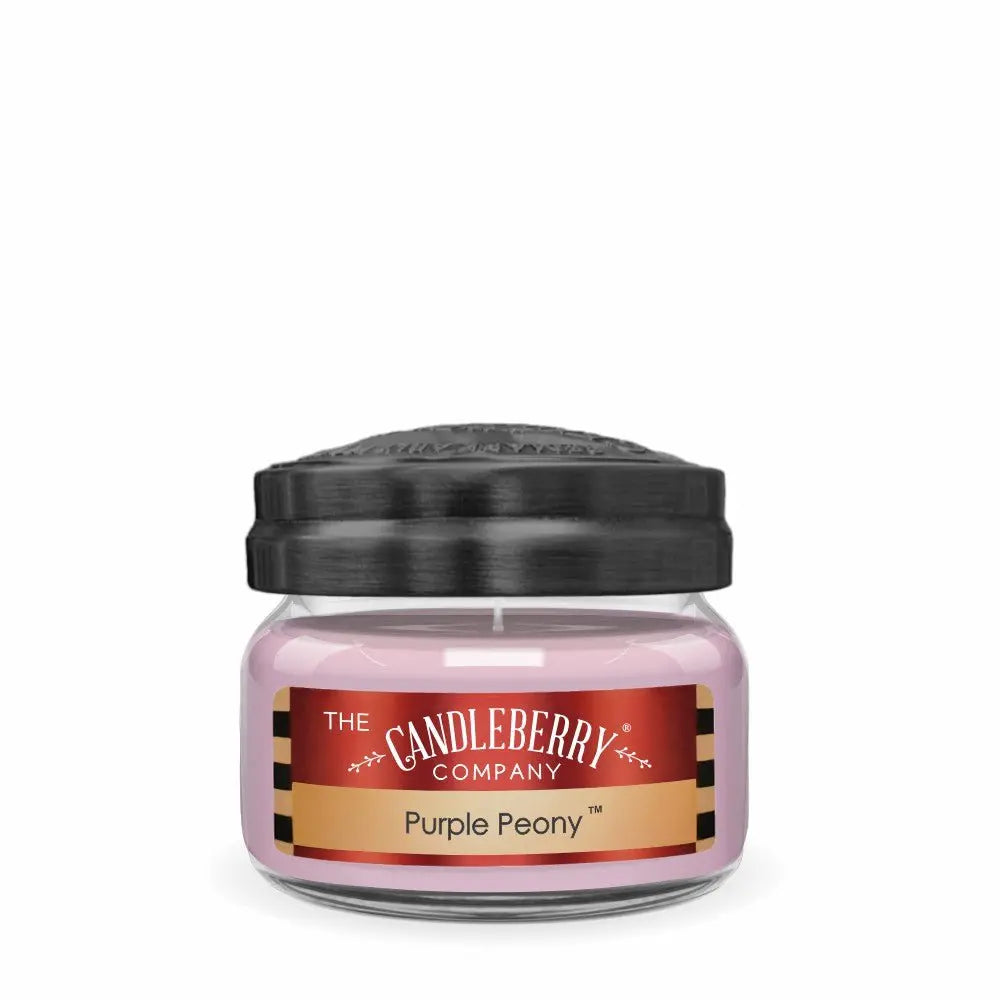 Purple Peony™, Small Jar Candle (Collective) by The Candleberry® Candle Company, scented candle main product photo