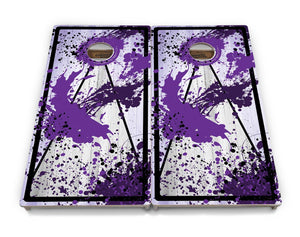 Paint Splatter Cornhole Boards - Professional Tournament Series