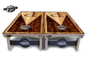 Wooden Triangle Letter - Cornhole Boards - Pro Lite Series