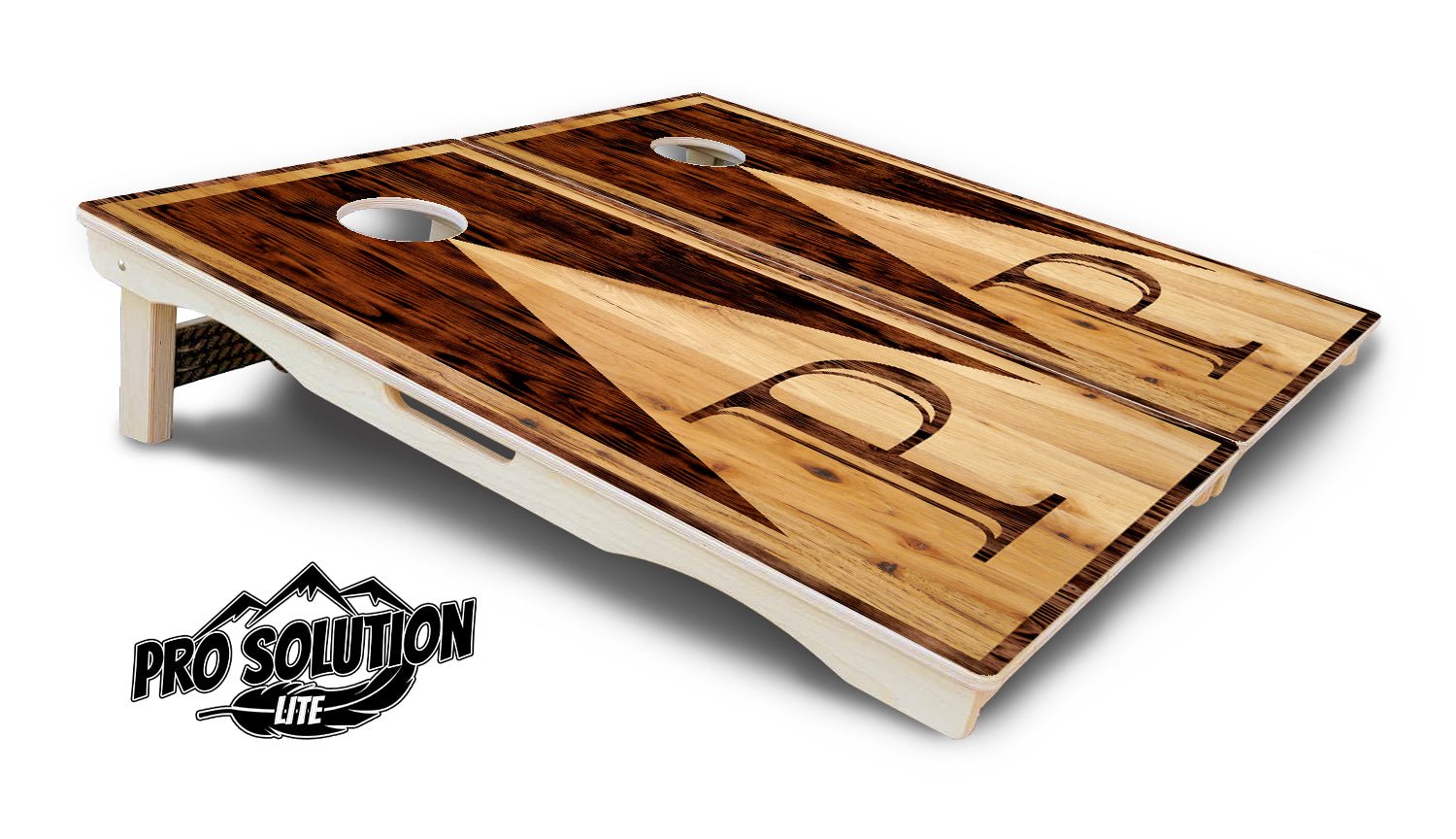 Wooden Triangle Letter - Cornhole Boards - Pro Lite Series