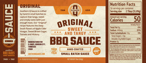 Q Sauce - Original by Q Sauce, Southern food gift detail photo 2