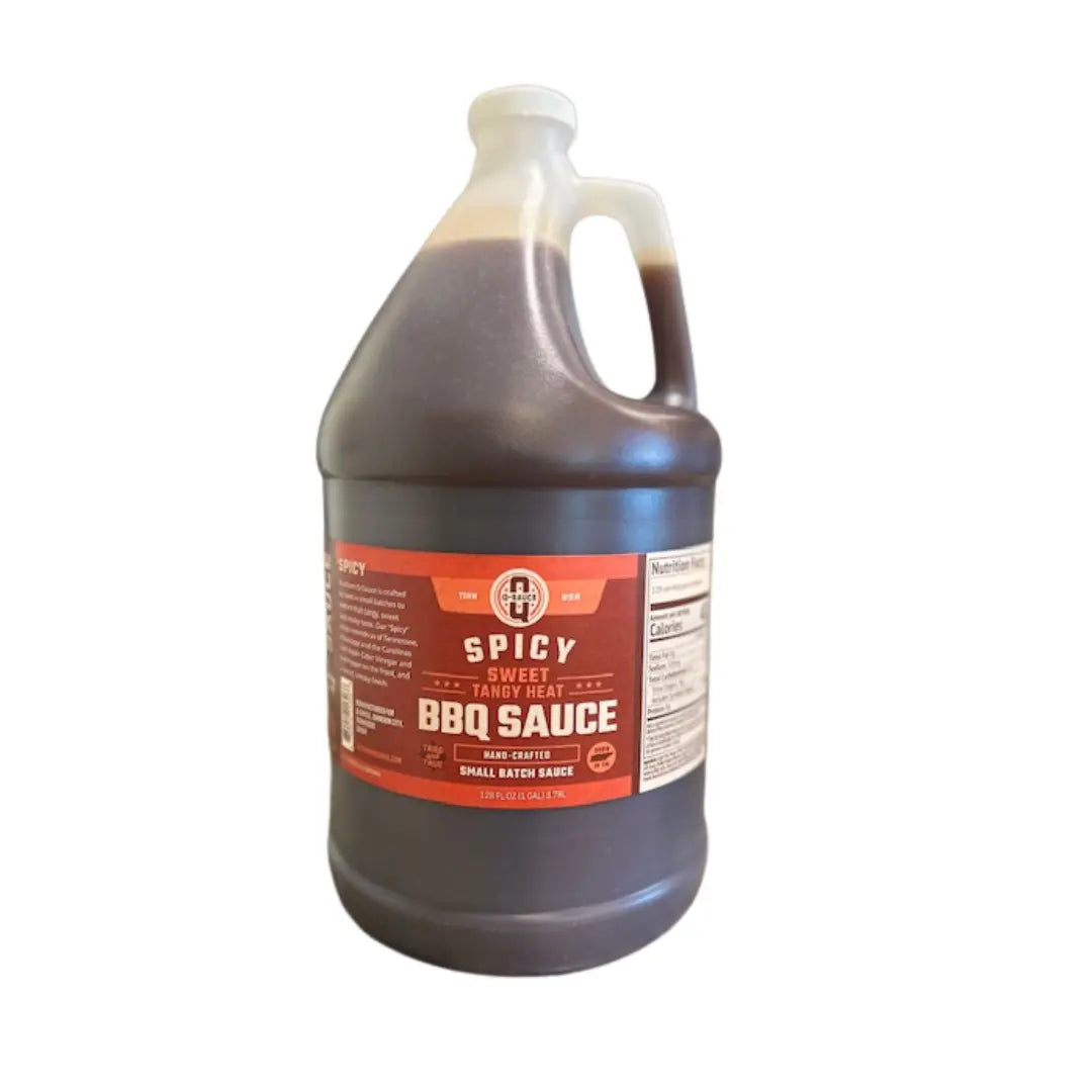 Q Sauce Spicy - GALLON SIZE by Q Sauce, Southern food gift main product photo