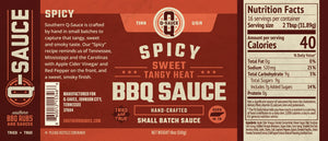 Q Sauce - Spicy by Q Sauce, Southern food gift detail photo 2