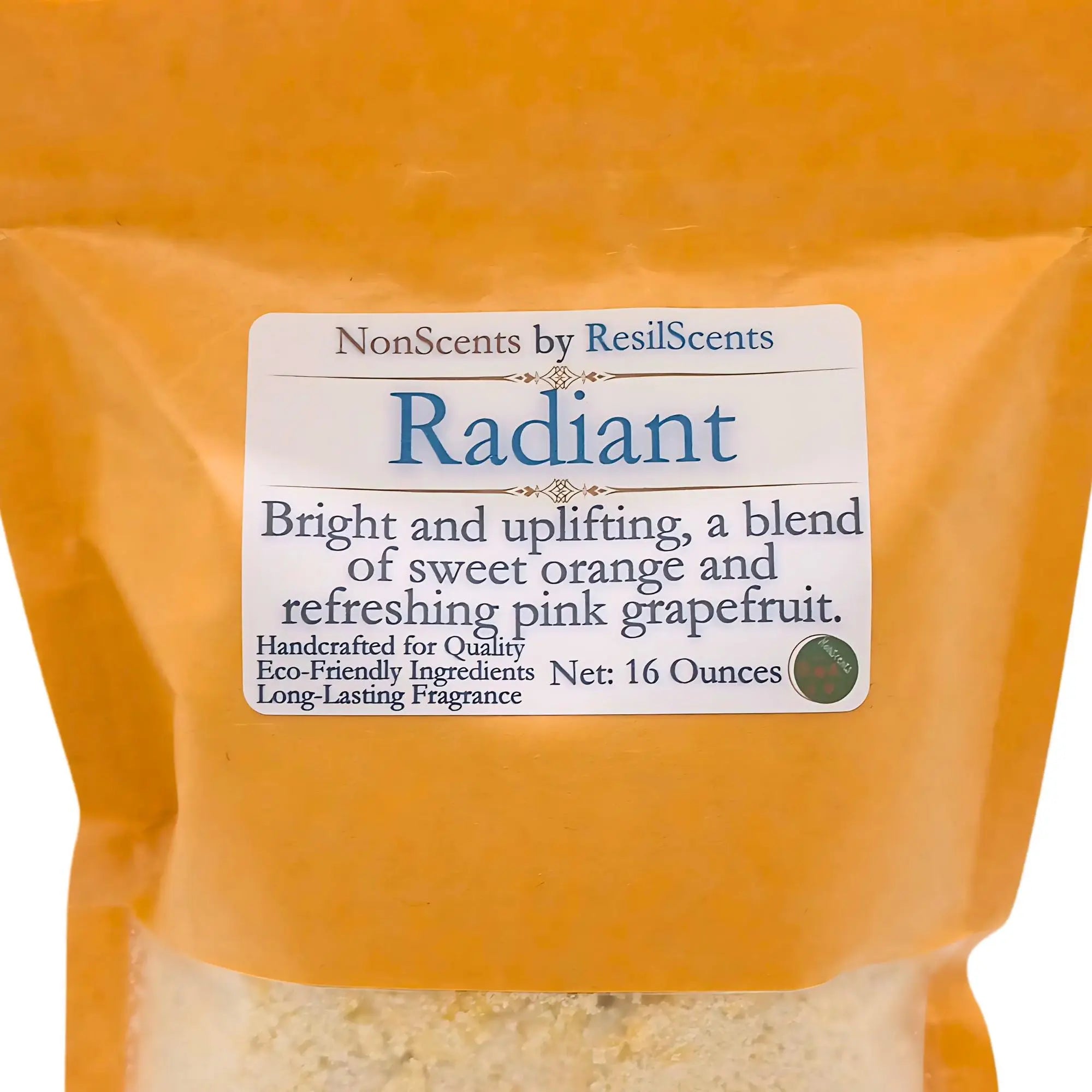 Radiant™ Laundry Detergent | Bright Citrus Clean – ResilScents™ by ResilScents, scented candle detail photo 2