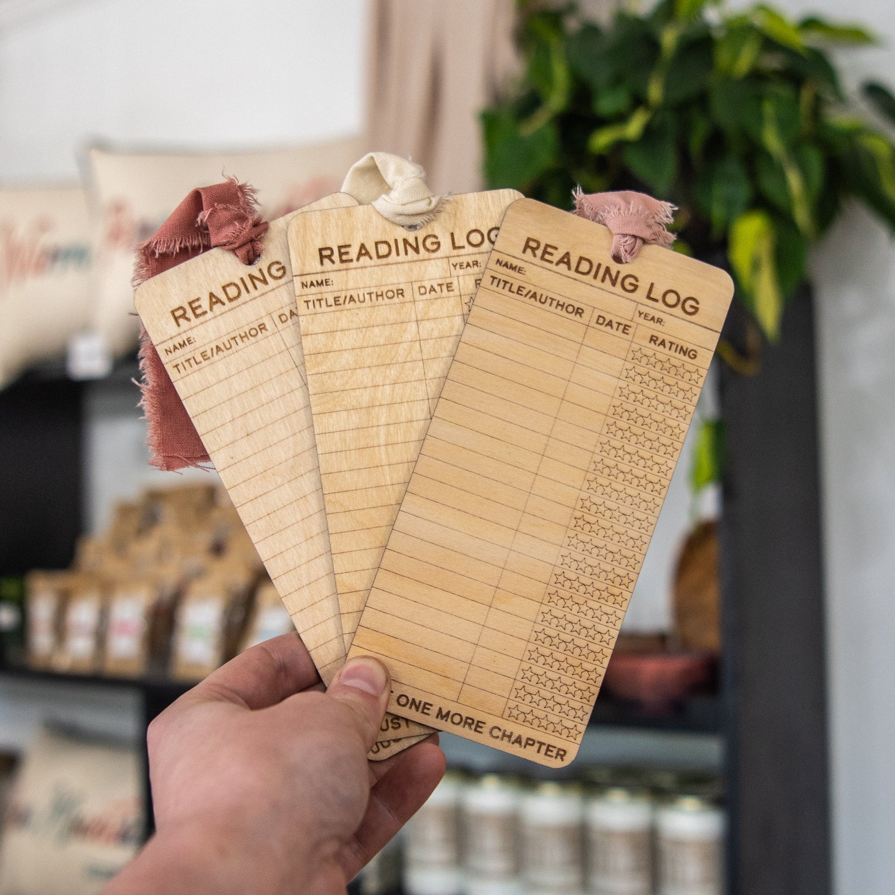 Reading Log Bookmark by Still Magnolia, paper gift main product photo