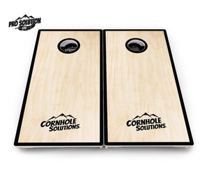 Red/Black Hole Ring Cornhole Boards - Pro Solution Lite Series by Cornhole Solutions, handmade jewelry detail photo 8