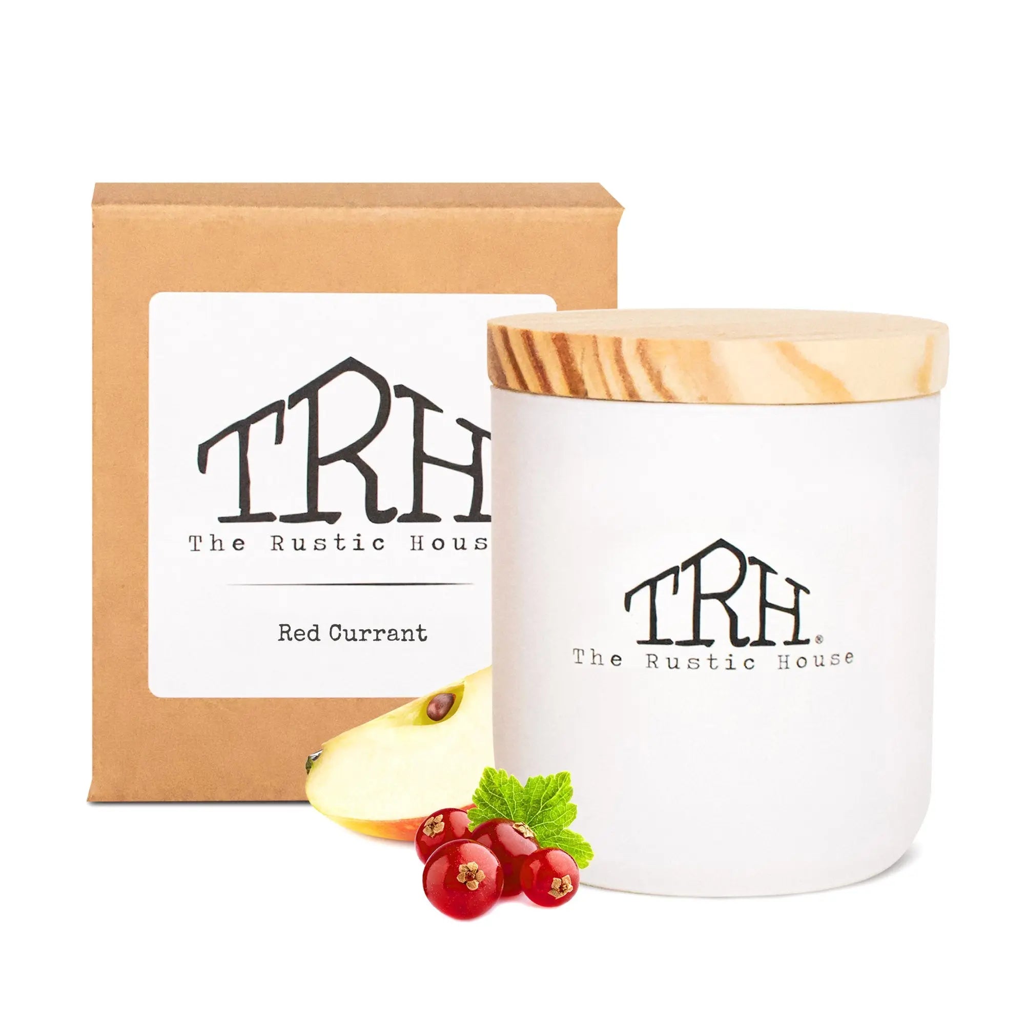 Red Currant Candle by The Rustic House, scented candle main product photo