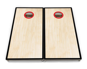 Red Hole Cornhole Boards - Professional Tournament Series by Cornhole Solutions, custom cornhole board detail photo 3
