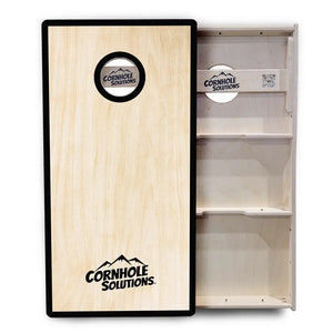 Red Hole Cornhole Boards - Professional Tournament Series by Cornhole Solutions, custom cornhole board detail photo 13
