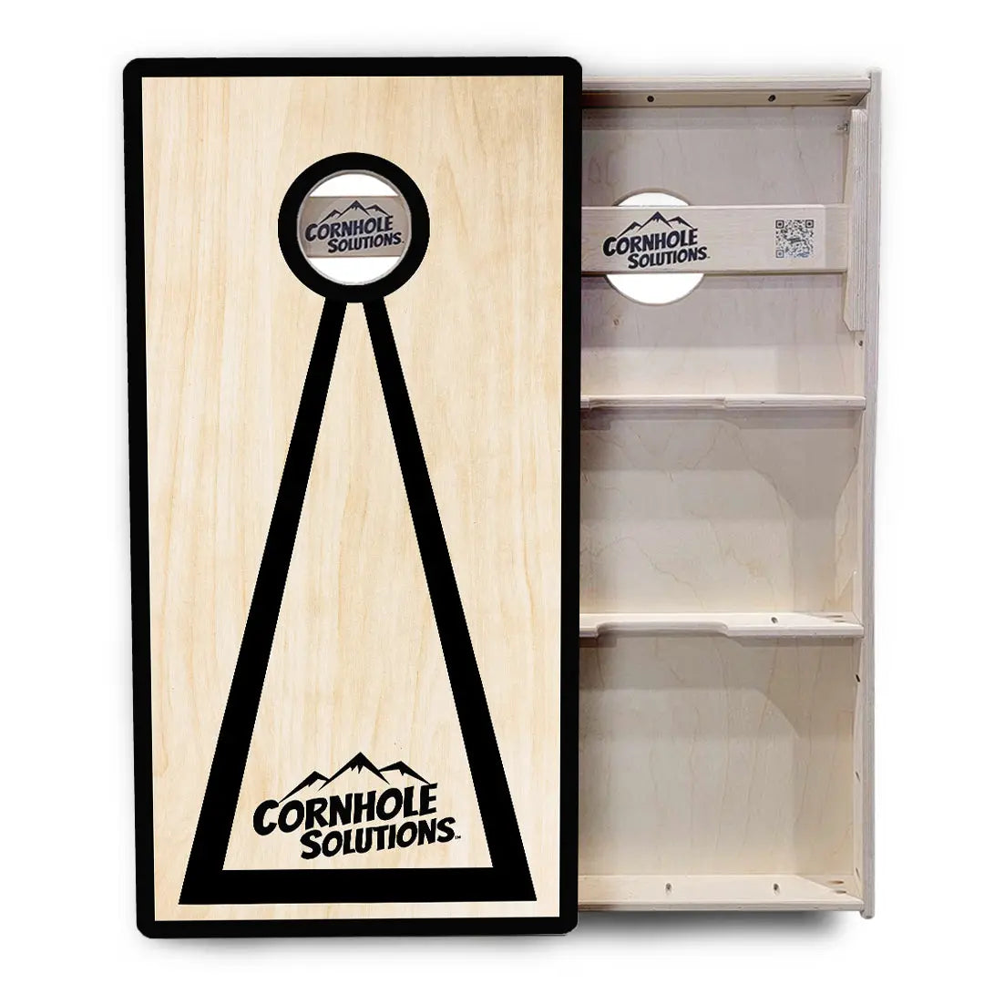 Red Hole Cornhole Boards - Professional Tournament Series by Cornhole Solutions, custom cornhole board detail photo 14