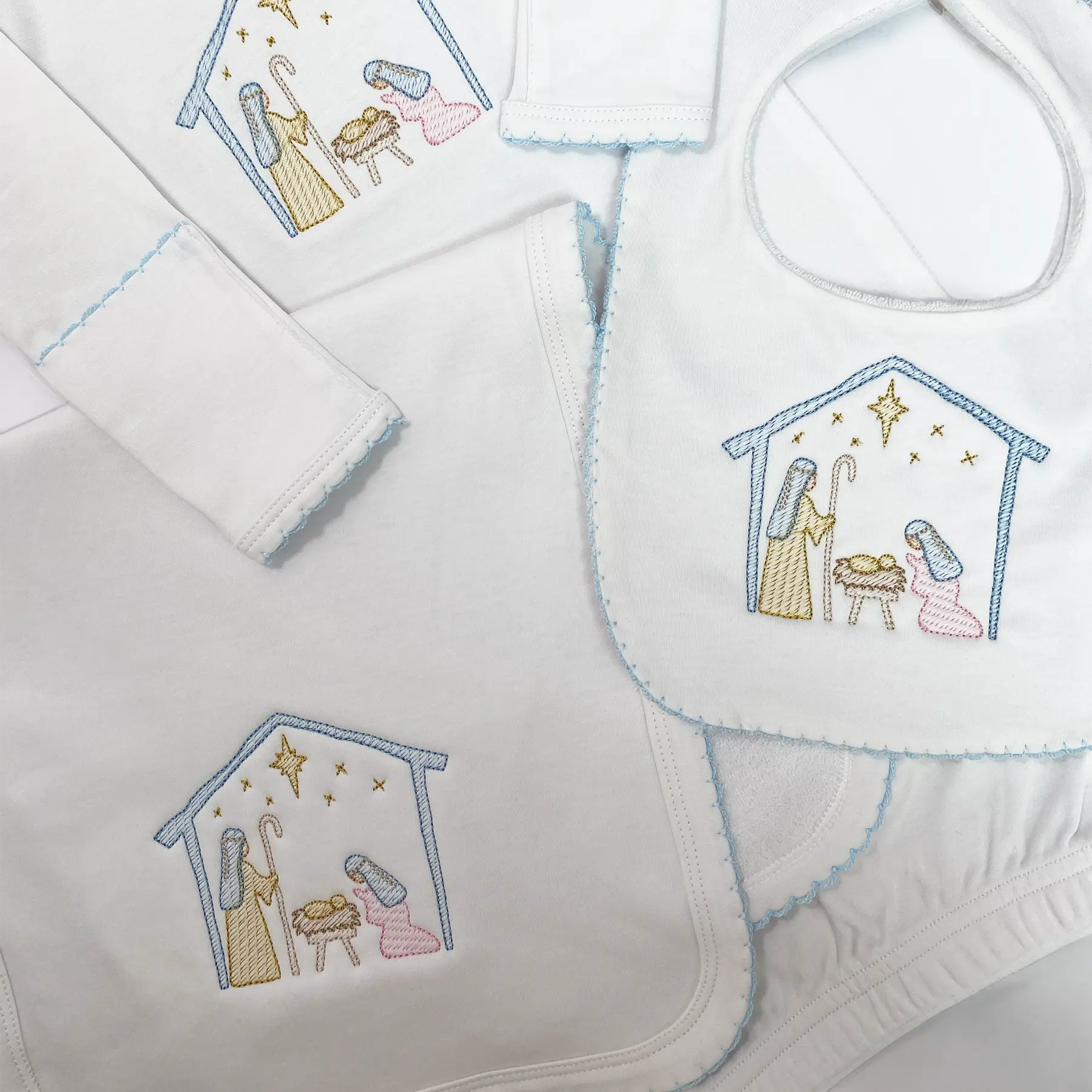 Red Newborn Take Me Home Set by Nola Tawk, children's boutique clothing detail photo 8