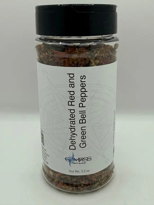 Red and Green Bell Peppers by Compass Point, Southern food gift main product photo