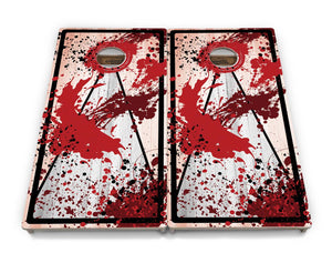 Paint Splatter Cornhole Boards - Professional Tournament Series