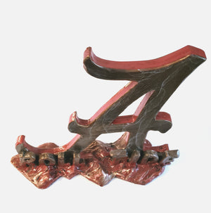 Alabama Crimson Tide Cast Bronze A Sculpture alternate view 5