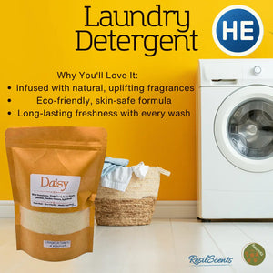 Daisy™ Laundry Detergent | Fresh Playful Clean – ResilScents™ by ResilScents, scented candle detail photo 7