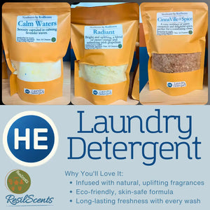 Echo™ Laundry Detergent | Bold Clean Confidence – ResilScents™ by ResilScents, scented candle detail photo 6