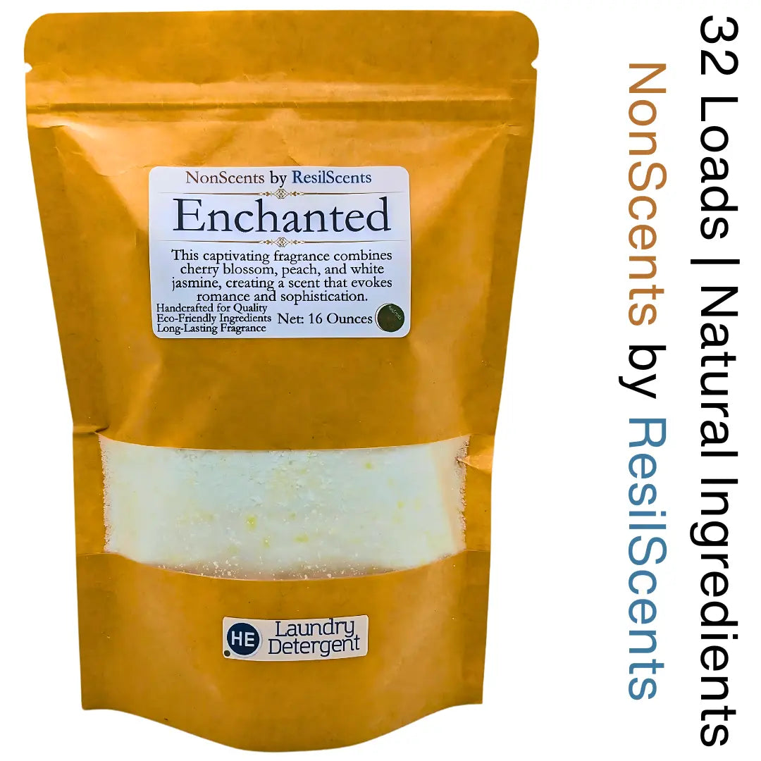 Enchanted™ Laundry Detergent – Enchanted™ | Soft Romantic Clean – ResilScents™ by ResilScents, scented candle main product photo