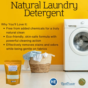 Enchanted™ Laundry Detergent – Enchanted™ | Soft Romantic Clean – ResilScents™ by ResilScents, scented candle detail photo 5