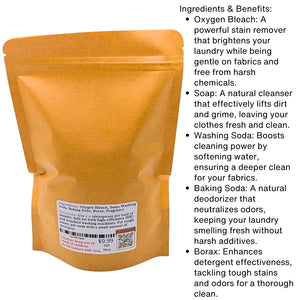 Happy Heart™ Laundry Detergent | Bright Clean Joy – ResilScents™ by ResilScents, scented candle detail photo 3