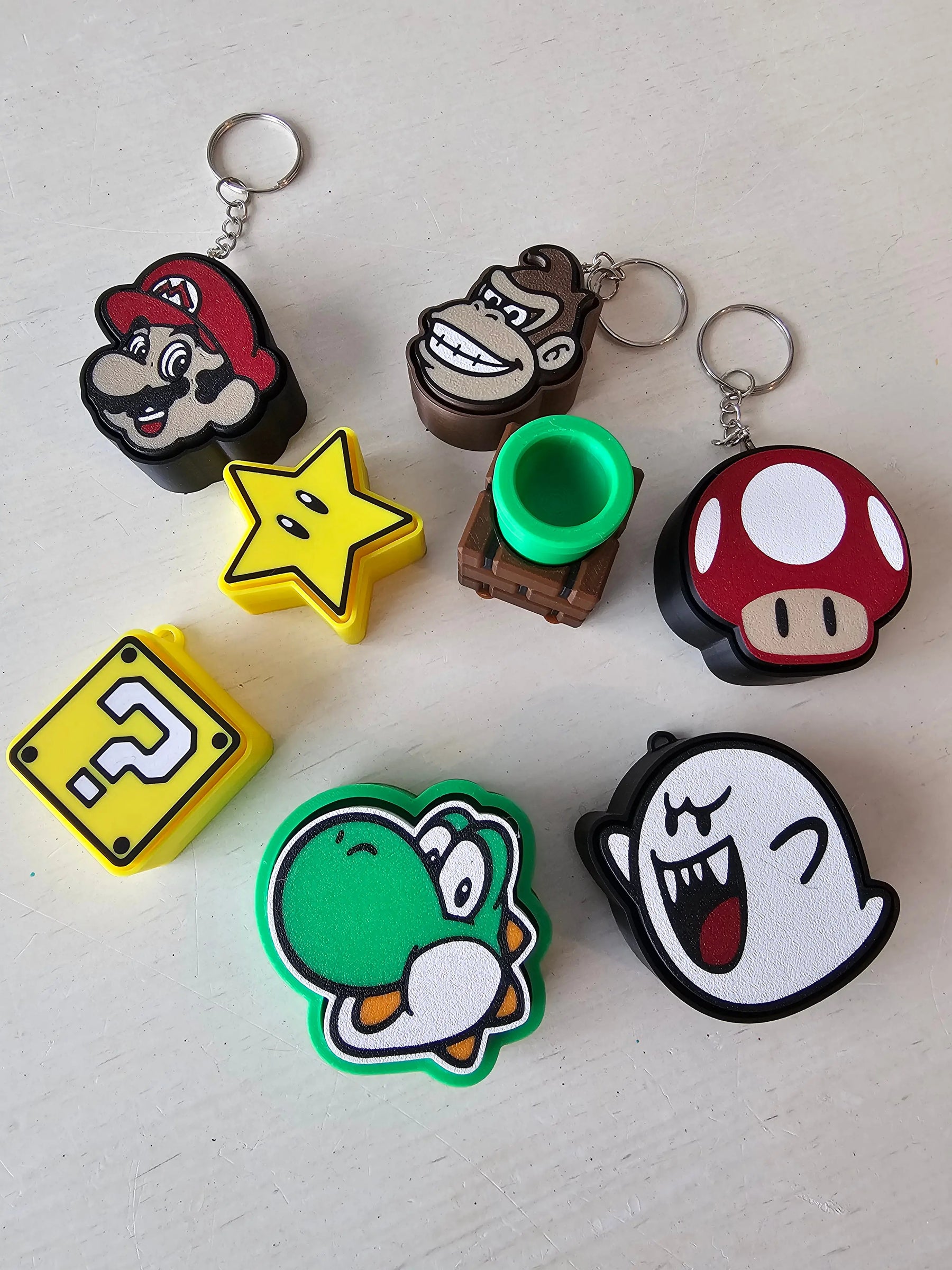 The Tween Space Retro Gamer Fidget Clicker Set — Game-Inspired Clickers | 3D Printed by The Tween Space, paper gift main product photo