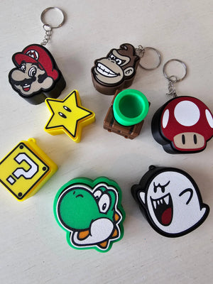 The Tween Space Retro Gamer Fidget Clicker Set — Game-Inspired Clickers | 3D Printed by The Tween Space, paper gift detail photo 2