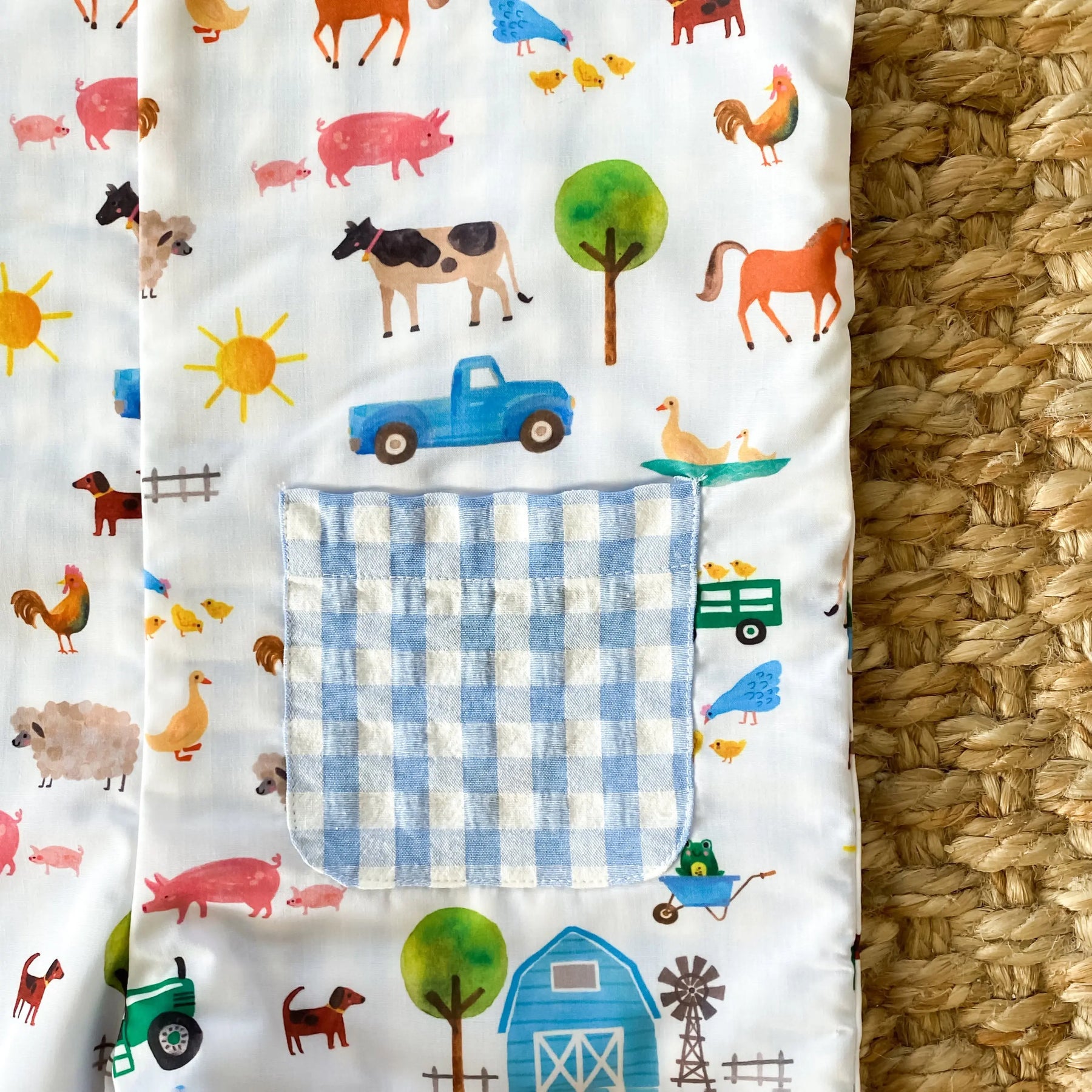 Reversible Farm Truck Jon Jon by Seven Lantern Lane, jon jon detail photo 10