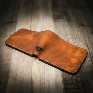Rio Grande Bifold Wallet by Bull Sheath Leather, handmade leather goods detail photo 14