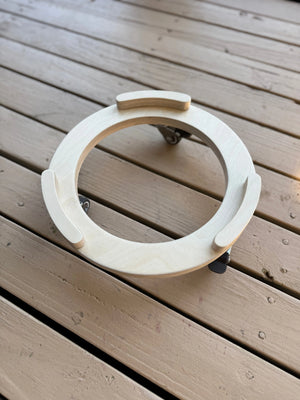 Rolling Bases for Maple Play Scooter by Maple Play, riding toy accessories detail photo 3