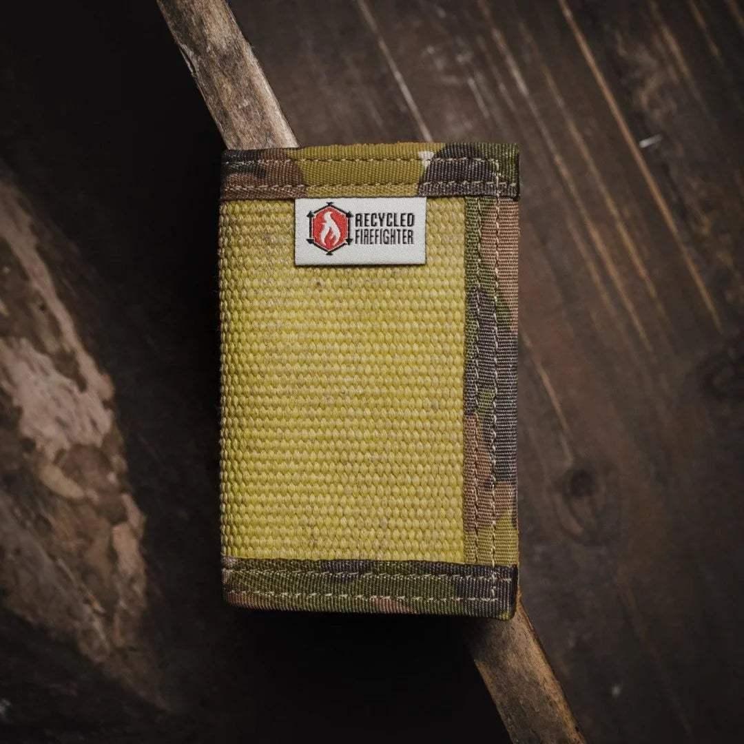 Rookie Wallet - Firehose Edition detail view by Recycled Firefighter