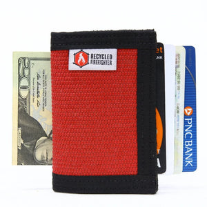 Rookie Wallet - Firehose Edition detail view by Recycled Firefighter
