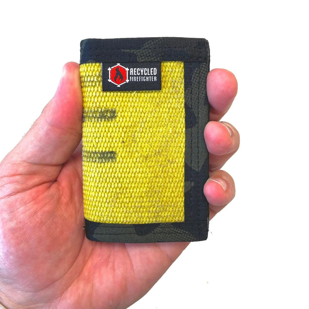 Rookie Wallet - Firehose Edition detail view by Recycled Firefighter