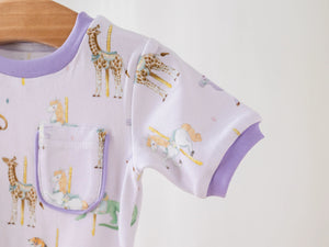 Round & Round We Go Organic Cotton Pajamas by Nola Tawk, Southern food gift detail photo 7