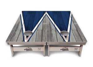 Team Color Triangle Cornhole Boards - Professional Tournament Series