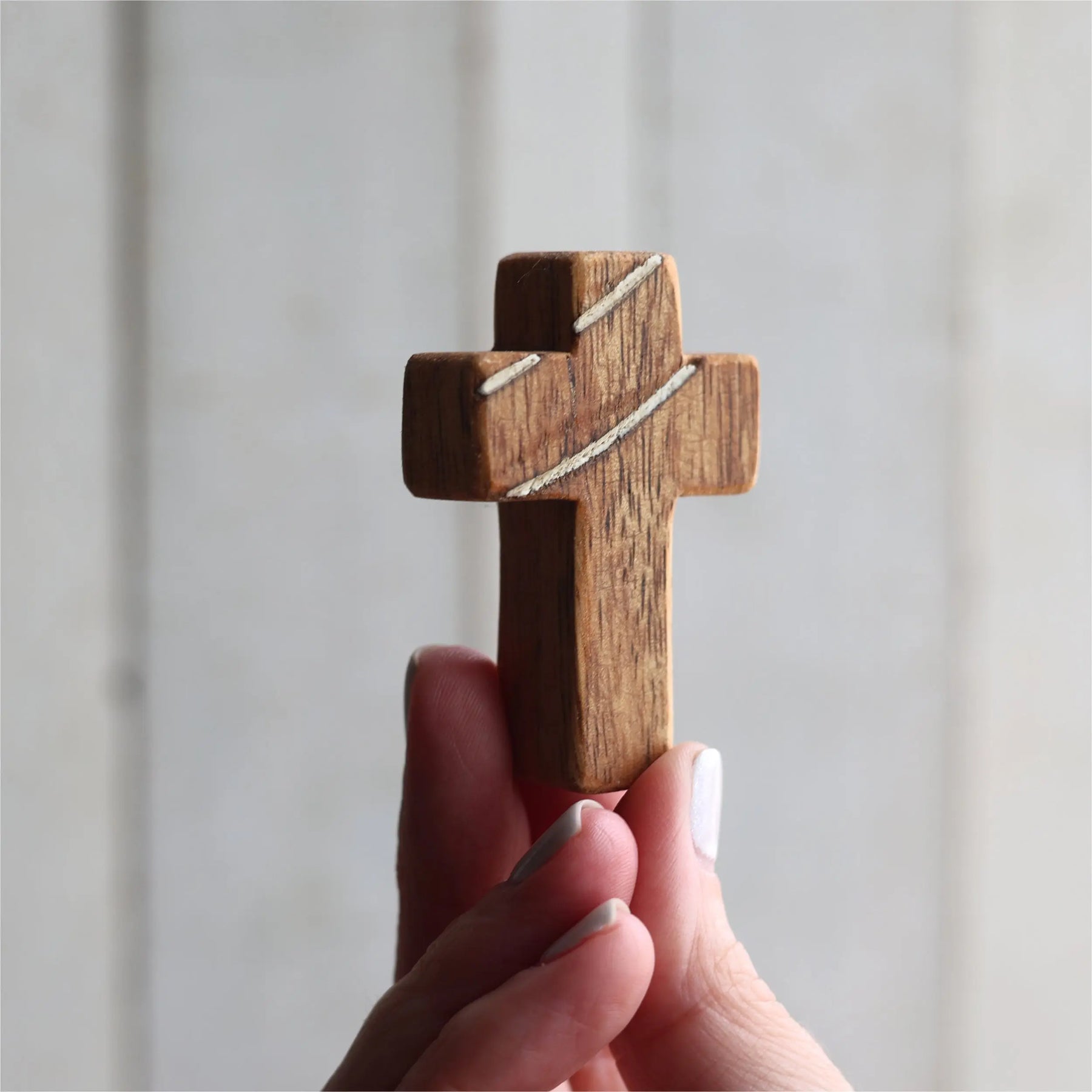 Rugged Pocket Crosses by Dennehey Design Co., gift giving detail photo 4