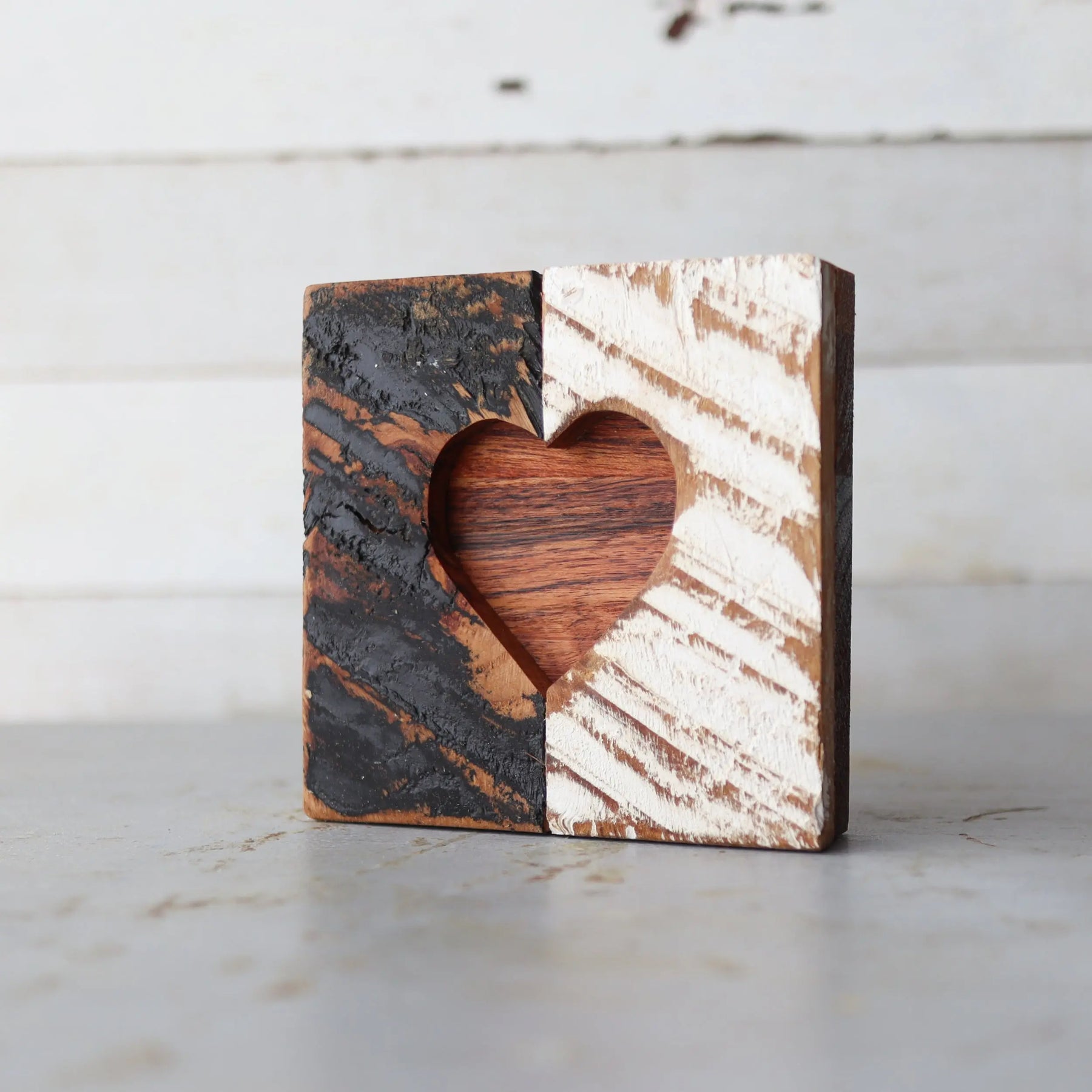Rustic Heart Tiles by Dennehey Design Co., gift giving detail photo 10