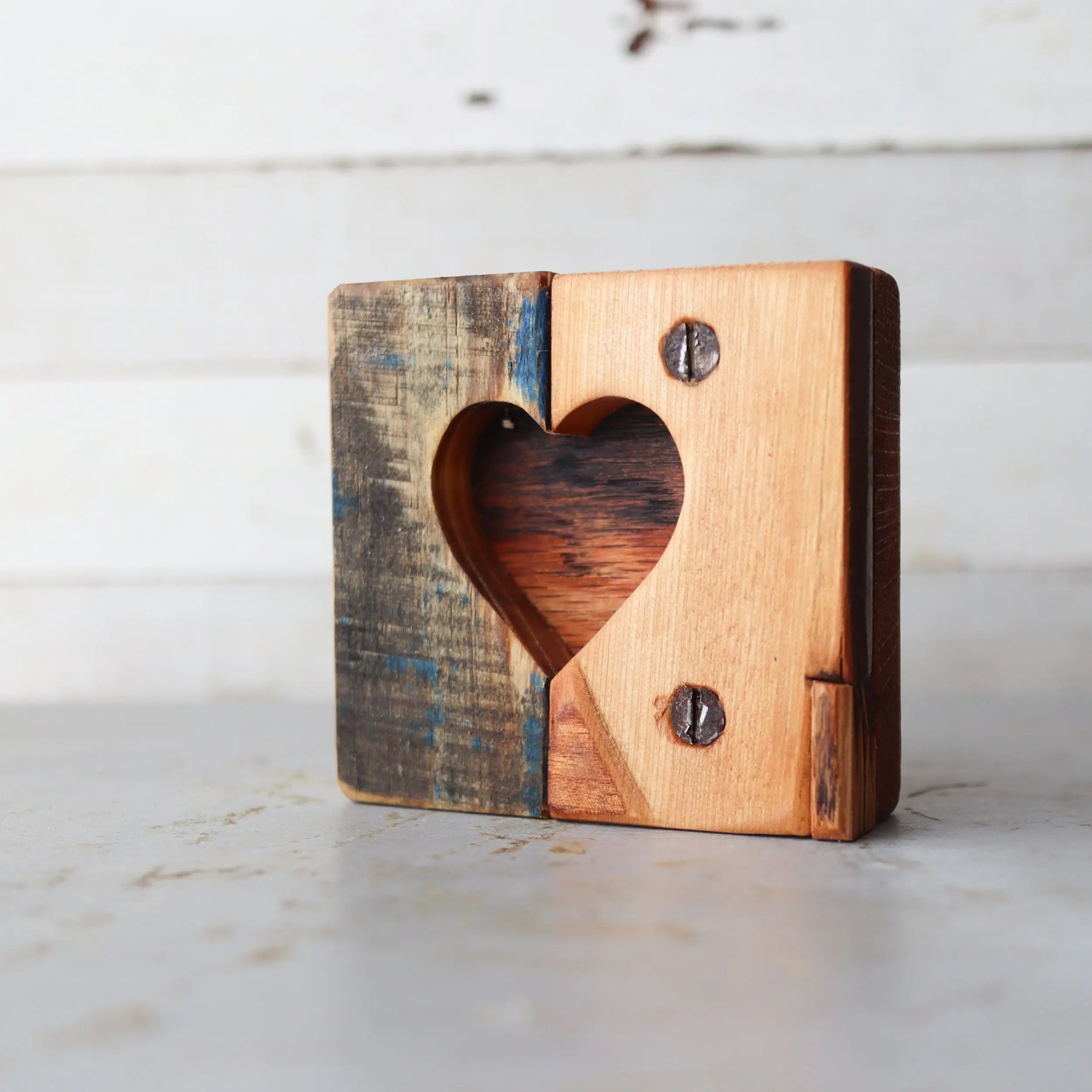 Rustic Heart Tiles by Dennehey Design Co., gift giving detail photo 19