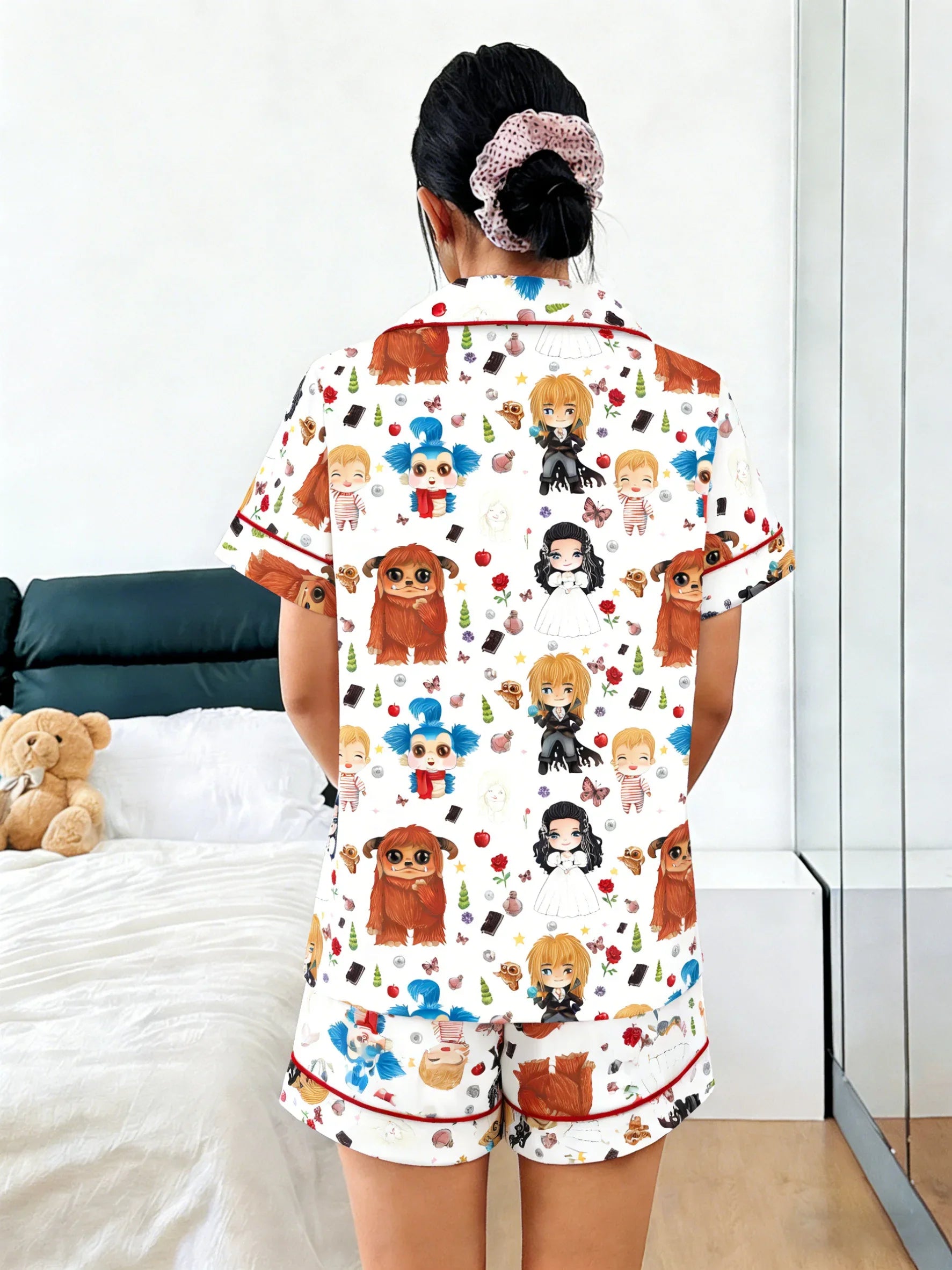 Ello! Labyrinth-Inspired Pajama Set by The Mississippi Mermaid Mercantile - view 4