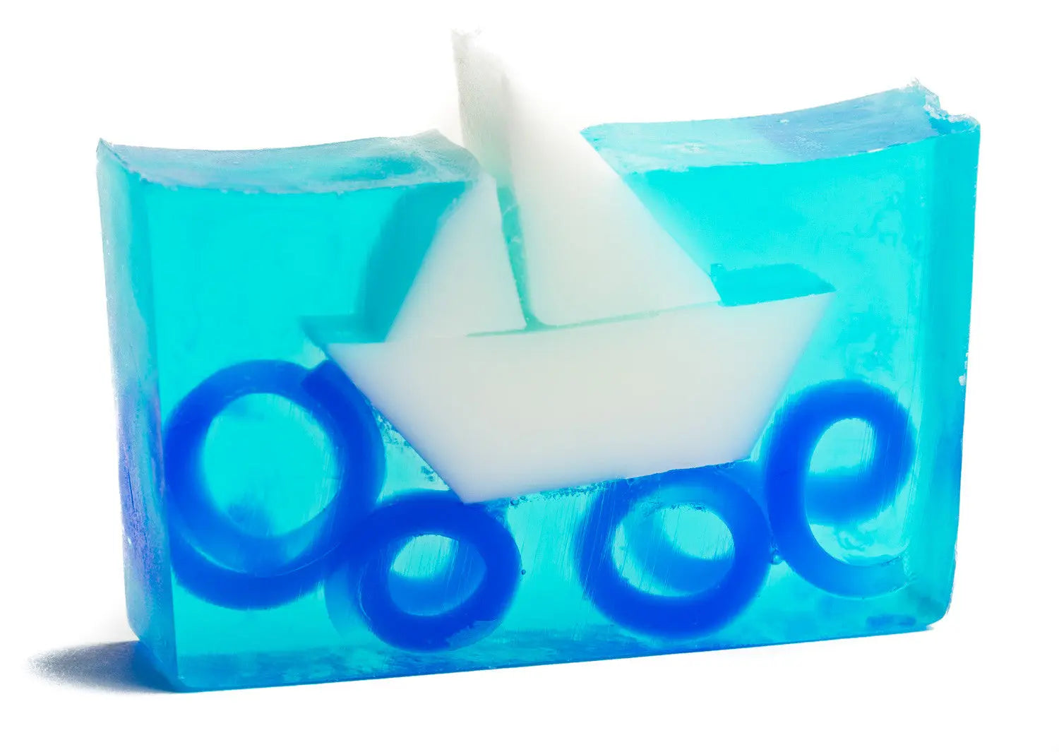 Sailboat Soap Slice 5.5 Oz. by Essential Journeys, natural skincare main product photo