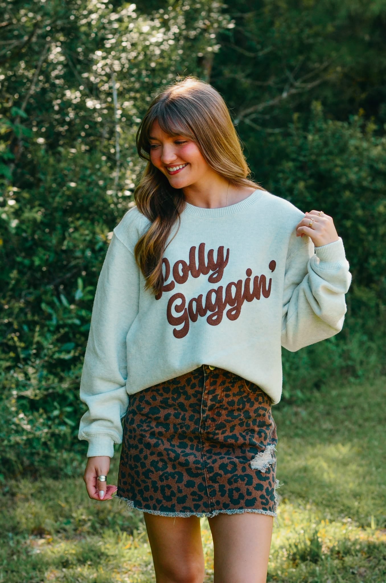Lolly Gaggin' Knit Sweatshirt