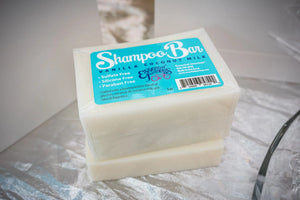 Shampoo Bar 5 Oz. ~ Vanilla Coconut Milk by Essential Journeys, handmade bath and body detail photo 3