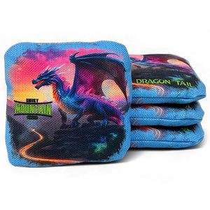 Smoky Mountain Bag Co – PRO Cornhole Bags - Set of 4 - Dragon Tail Series