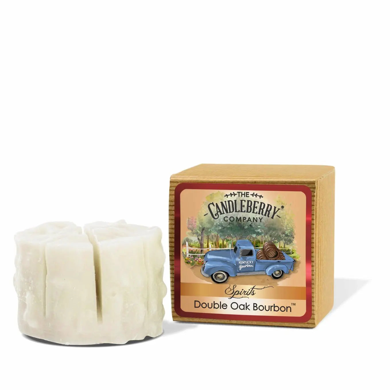 SPIRITS - Double Oak Bourbon™, Tart Wax Melts (Collective) by The Candleberry® Candle Company, scented candle main product photo