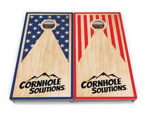 SS Keyhole CS Logo Cornhole Boards - Professional Tournament Series by Cornhole Solutions, custom cornhole board detail photo 2